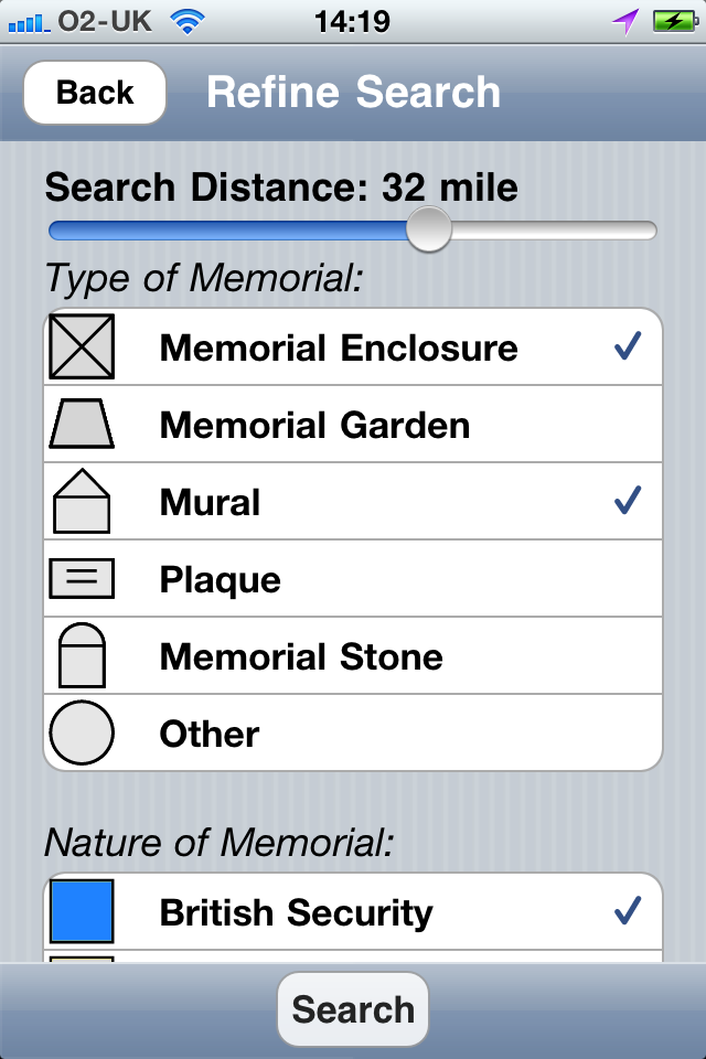 Image of Memorials - Northern Ireland Conflict for iPhone